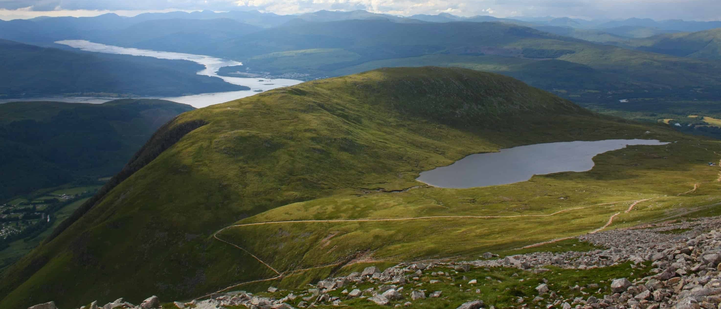 View from Ben Nevis 