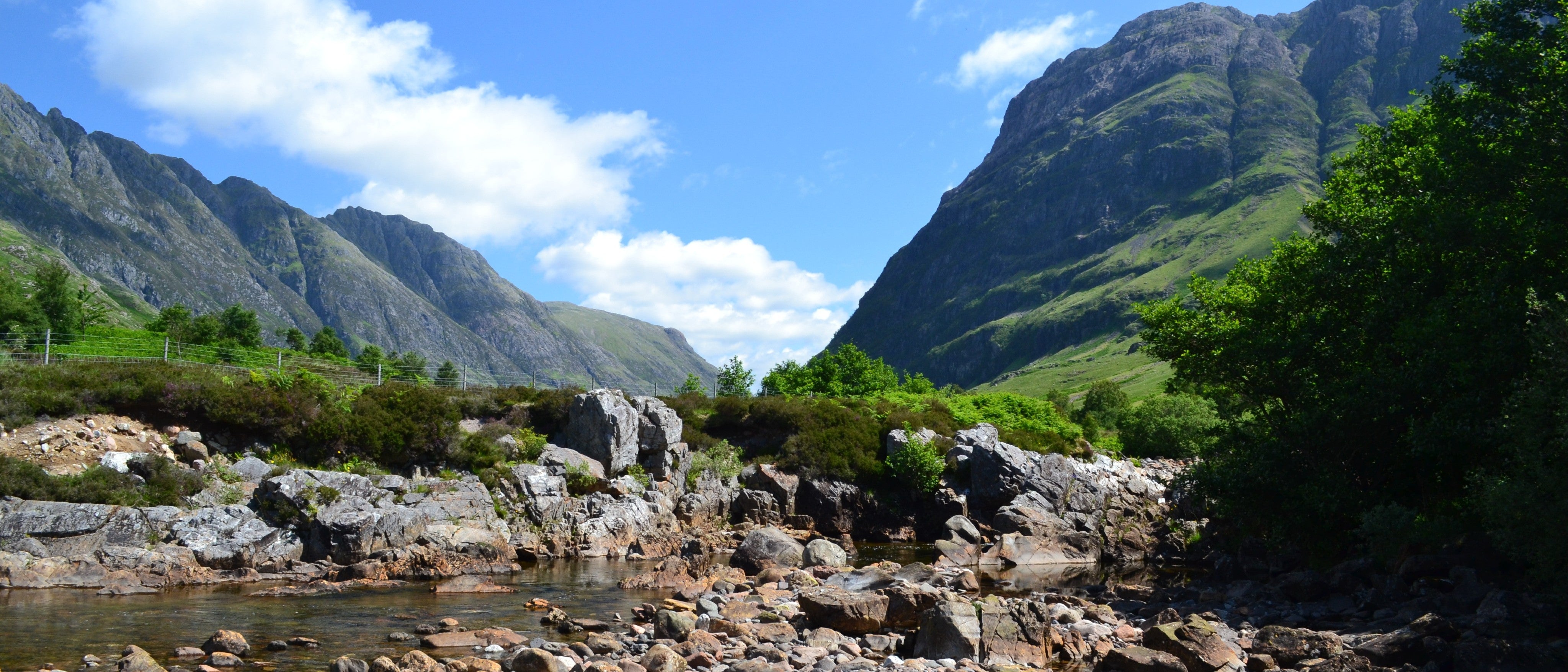 Ben Nevis blue skies