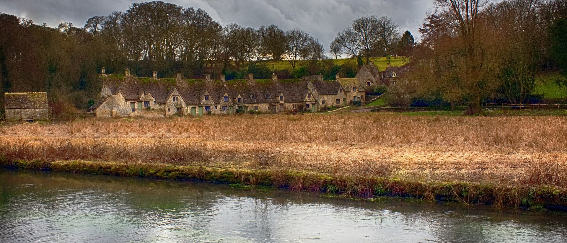 Row of houses in the Cotswolds