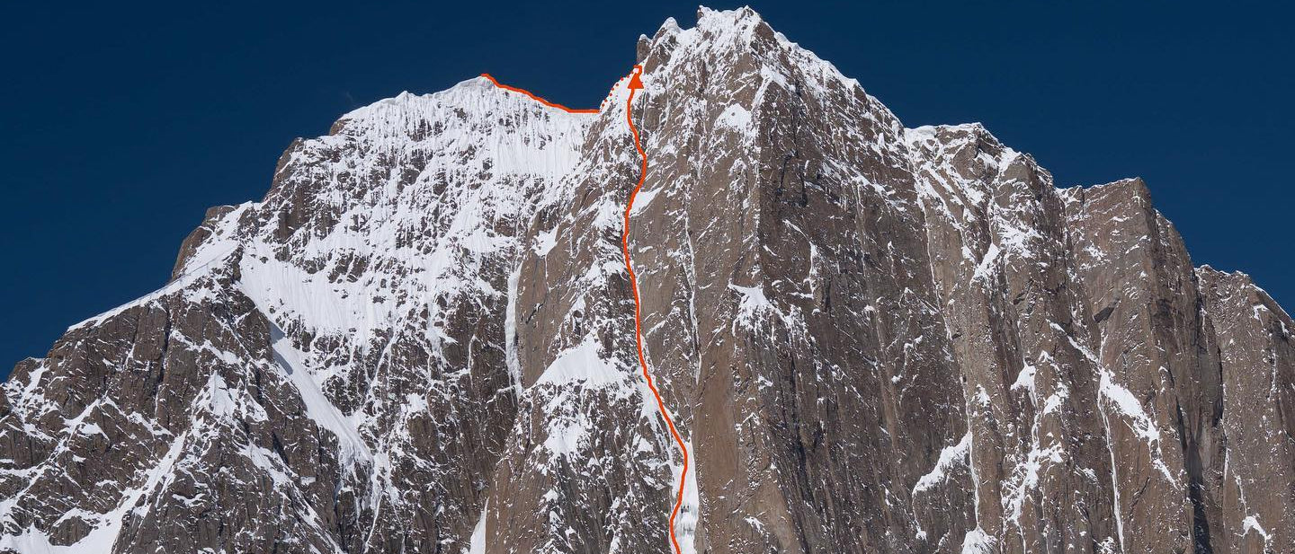 "Lost in China" Climbing route