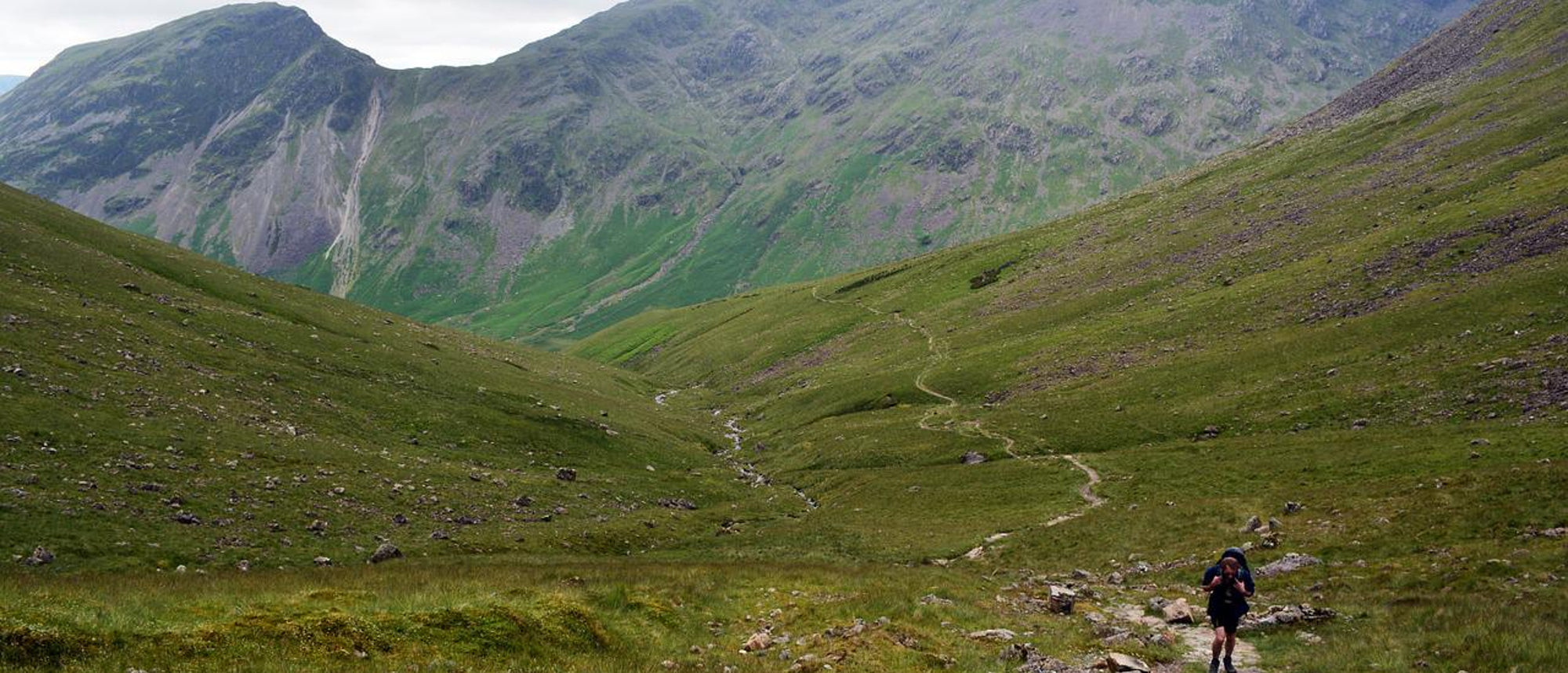 Man walking in the Lake District